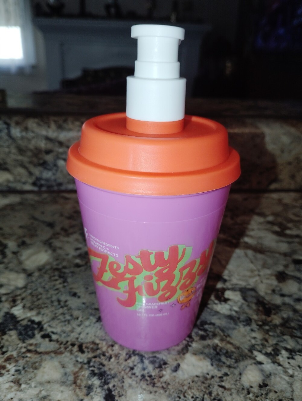 Nwt Pink & Orange Pump Body Wash - Picture 1 of 5